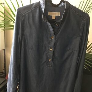 Micheal Kors Denim Blouse